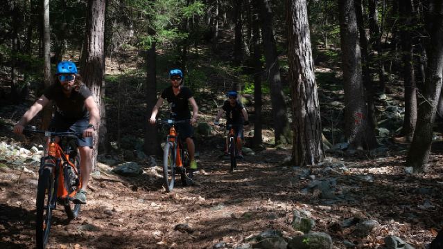 Conductor de bicicleta eléctrica con Indomita