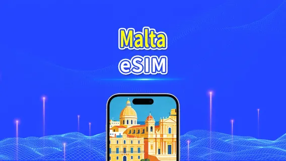 Malta 5G eSIM  | 3 Networks Covered | Fully Supports AI & TikTok | Daily/Total Data Package | 1–30 Days | 24-Hour Billing | QR Code