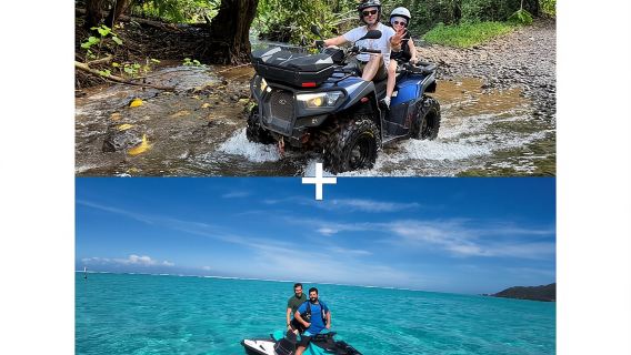 Moorea Combo 3 hours Jet Ski & 3 hours 30 ATV