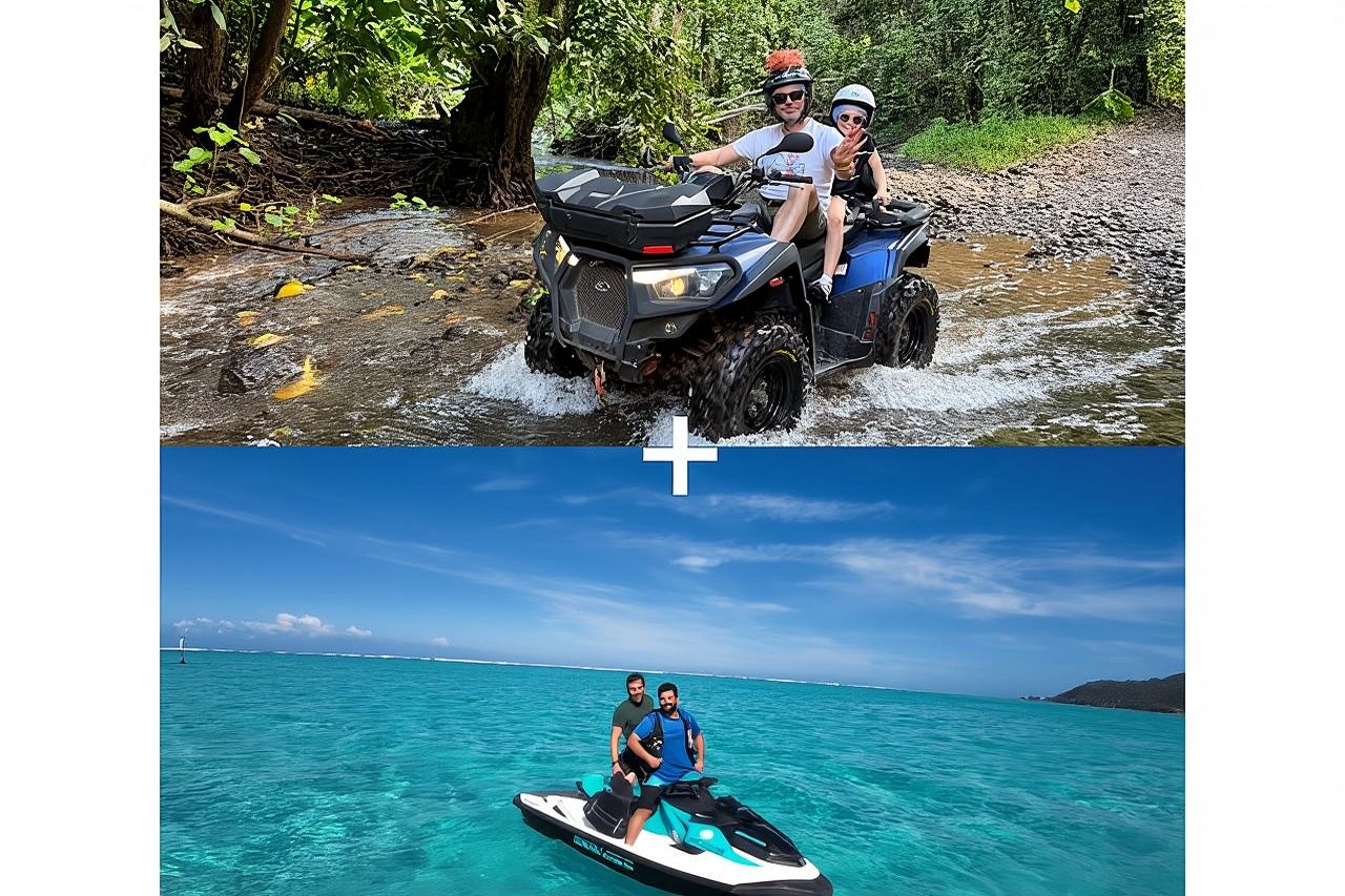 Moorea Combo 3 hours Jet Ski & 3 hours 30 ATV