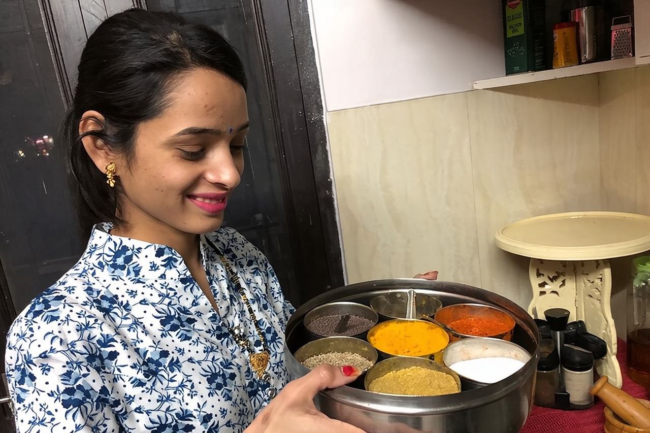 Interactieve kookworkshop met een lokaal gezin in Jaipur