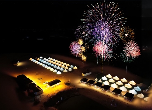 中衞騰格裡沙漠·過夜露營【星空露營·66號公路·越野車五湖穿越·打卡地球之心2日遊】