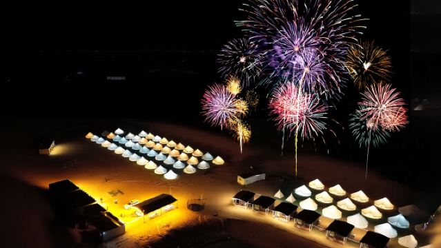 中衛騰格裡沙漠·過夜露營【星空露營·66號公路·越野車五湖穿越·打卡地球之心2日遊】