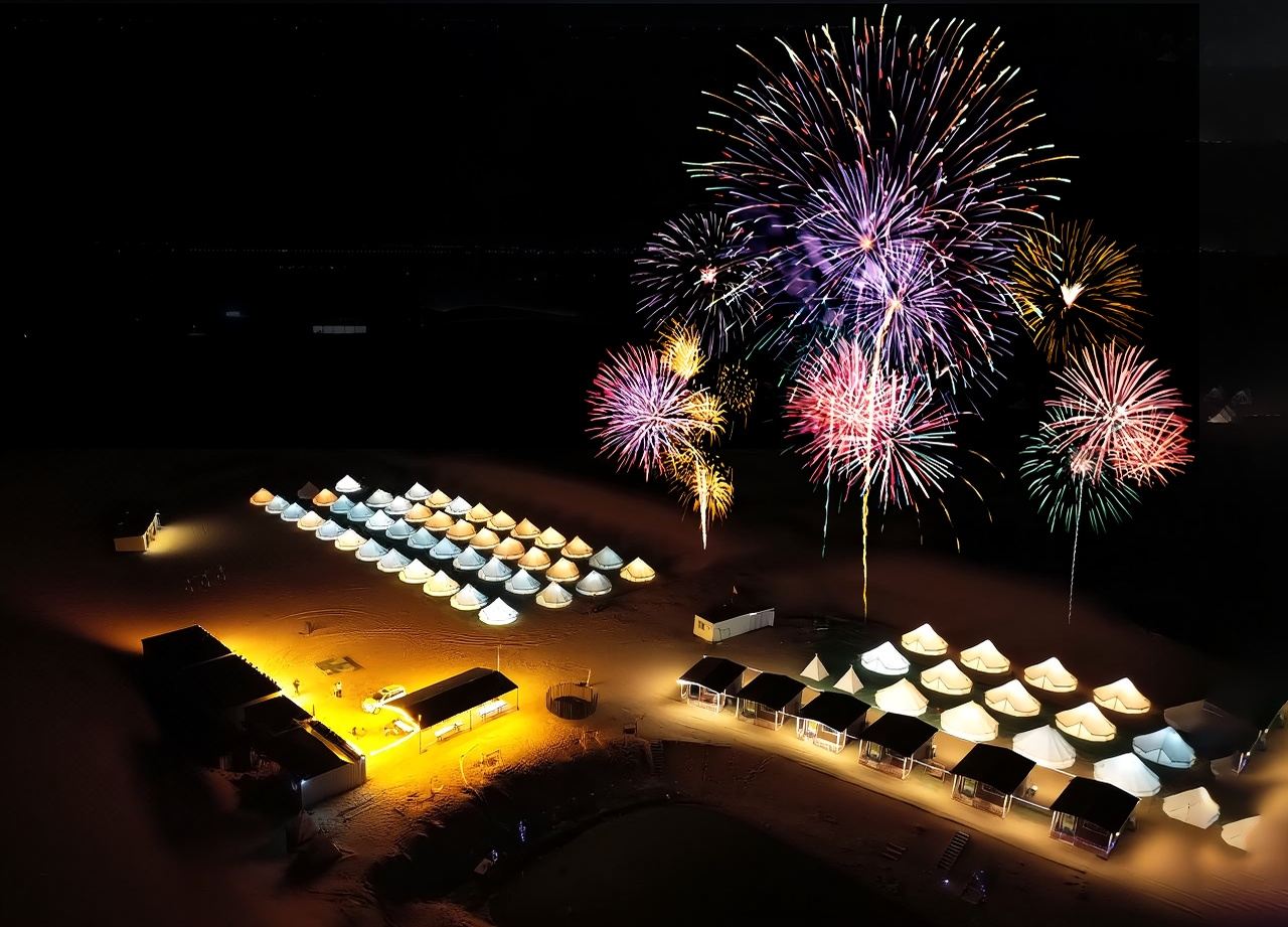 中衛騰格裡沙漠·過夜露營【星空露營·66號公路·越野車五湖穿越·打卡地球之心2日遊】