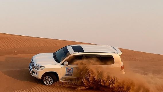 Dubai Morning Desert Safari: ขี่อูฐและเล่นแซนด์บอร์ด!