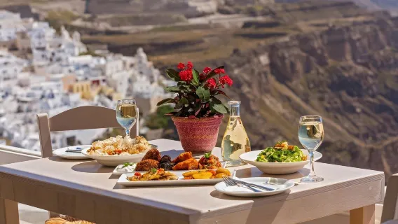 Santorini Semi-Private Cooking Class and Wine Tasting