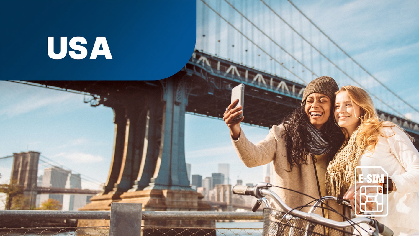 US eSIM 5G high-speed data without card QR code