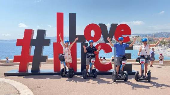 Tour tham quan thành phố Nice bằng xe Segway