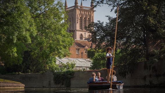 Lawatan Punting di Cambridge