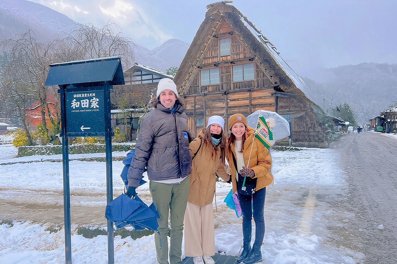 Tour guidato perfetto di Shirakawa-go, patrimonio dell'umanità, da Kanazawa