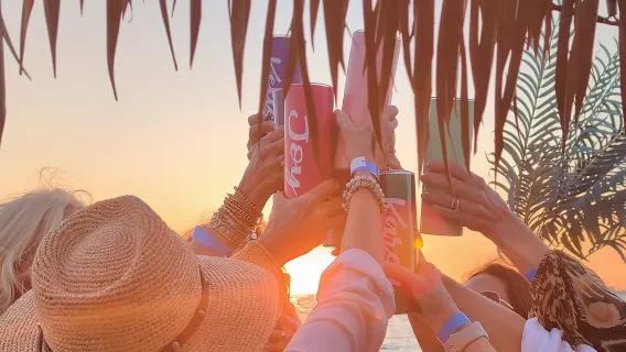 2 hour Tiki Pub Sensational Sunset Cruise (Adults only)