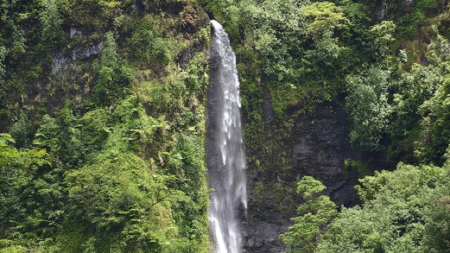 Circuito privado por la isla de Tahití - Cascadas, arena negra y vistas