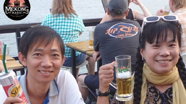 Phnom Penh Sunset Cruise with Unlimited Beer & BBQ Buffet