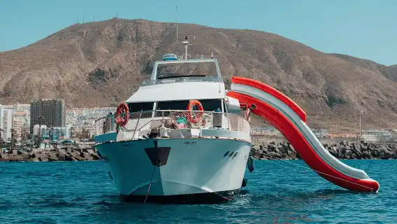 Tenerife: Fun Yacht Trip with Water Activities and Toys