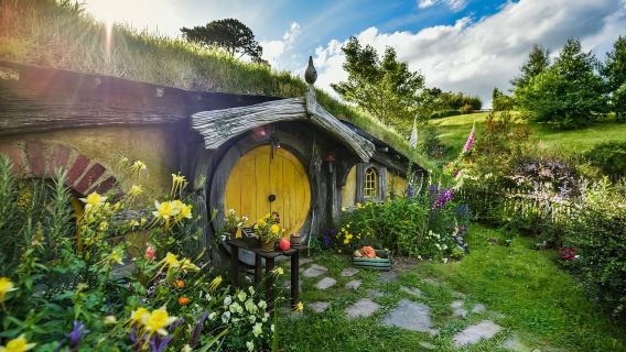 新西蘭奧克蘭【霍比特人村+屯懷託摩螢火蟲洞+中文】一日遊