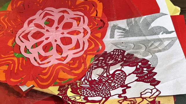 易俗社非遺研學工坊·手工製作-【剪紙藝術】約30分鐘<帶框·自製成品可帶走>