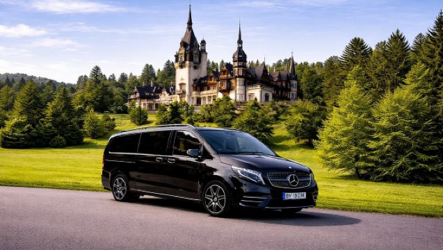 3 Castles Brasov |Mercedes & Hotel Pickup| Peles Bran Cantacuzino