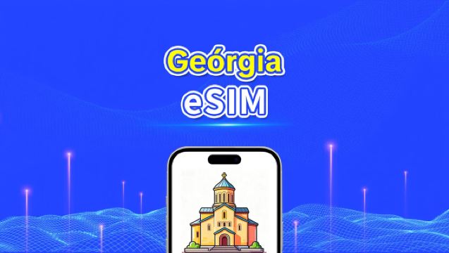 eSIM para Geórgia | 4G | Dados de alta velocidade | Pacote diário/de dados | 24 horas | 1-30 dias | Código QR