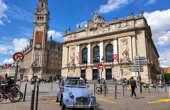 敞篷2CV遊覽裡爾的獨特體驗 - 1小時