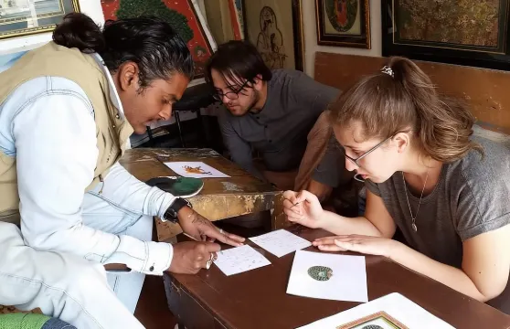 太平洋藝術學院傳統微型繪畫課程