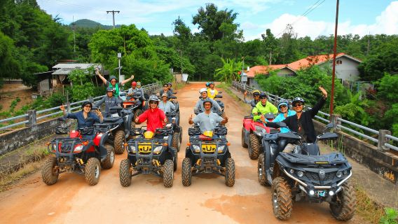 Aventure en VTT et rafting en eau vive à Chiang Mai avec option spa