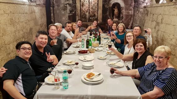 Jewish Ghetto and Campo Dè Fiori By Night Food, Wine and Sightseeing Tour