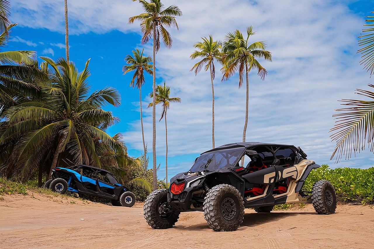Drive a UTV Can-Am on a Beach Tour in San Juan Puerto Rico