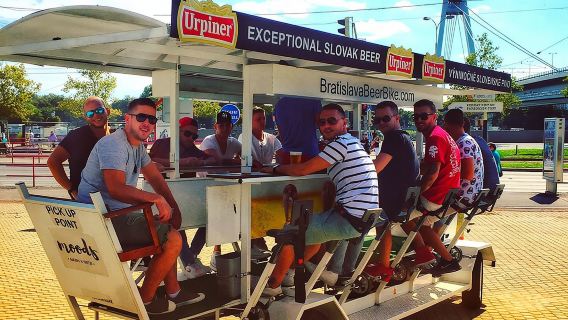 Original Bratislava Beer Bike Tours - All-you-can-drink