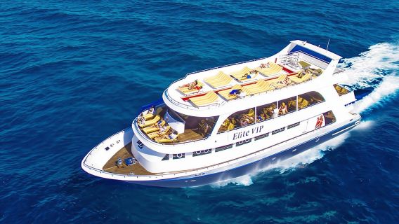 Elite VIP snorkeling cruise in Port Ghalib from Marsa Alam