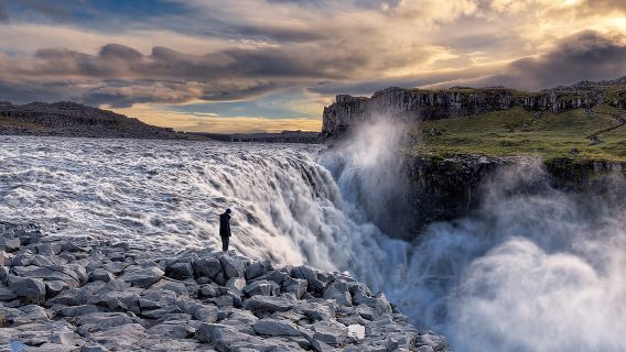 Iceland Waterfalls + Dettifoss + Husavik + Myvatn one-day tour