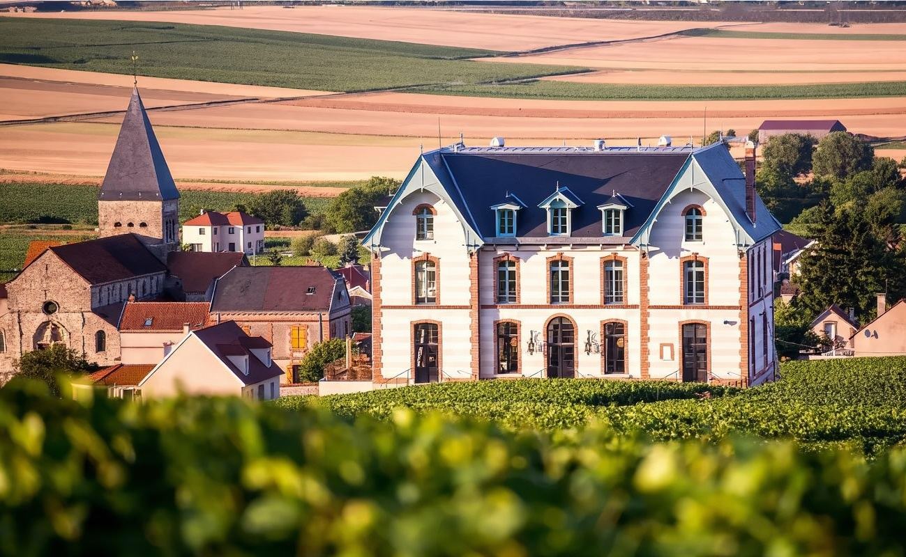 1-day tour of French Champagne Estate Vineyards with Traditional Lunch - Departing from Reims