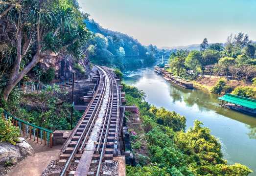 Bridge on the River Kwai and Thailand-Burma Railway Guided Tour