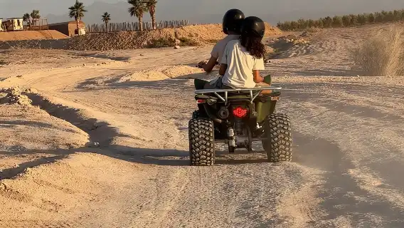 Agafay Desert, 2H of Quad Biking, tea & transfer from Marrakech