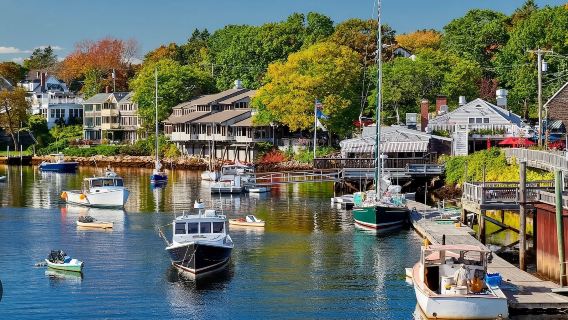 lawatan sehari sewaan peribadi di bandar lukisan Ogunquit sekitar Boston, Maine