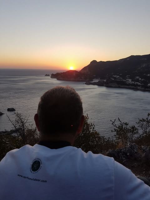 Corfu: Hiking in Olive Groves,Village,Sunset,with Swim Stop