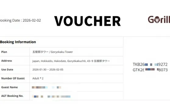 五稜郭塔門票成人（19歲或以上）