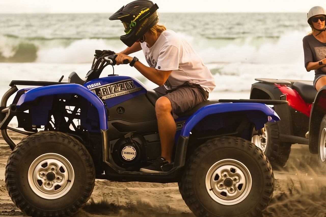 Agadir ATV Quad spiaggia selvaggia dune di sabbia e foresta con snack
