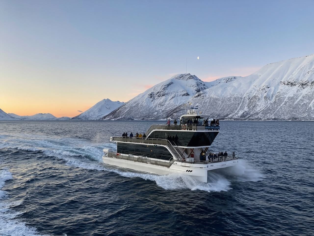 Tromso, Norway Departure: North Fjord Catamaran Cruise (Explore Norwegian Fishing Culture)