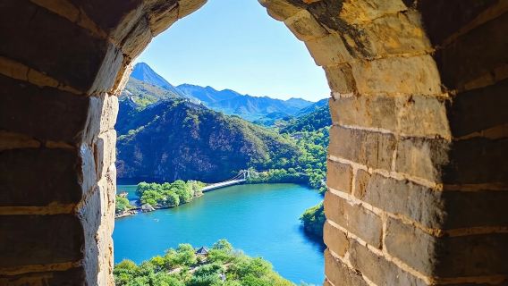 Tour della Grande Muraglia di Mutianyu e della Grande Muraglia sull'acqua di Huanghuacheng in un giorno