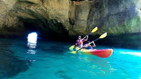 Benagil Kayak Tour On Board a Fantastic Catamaran