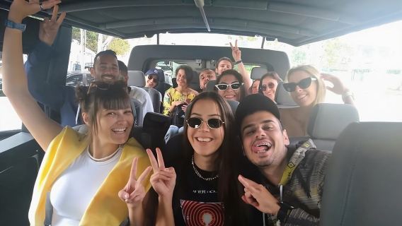 Tour combinato di mezza giornata a Los Angeles e tour di 2 ore delle case delle celebrità