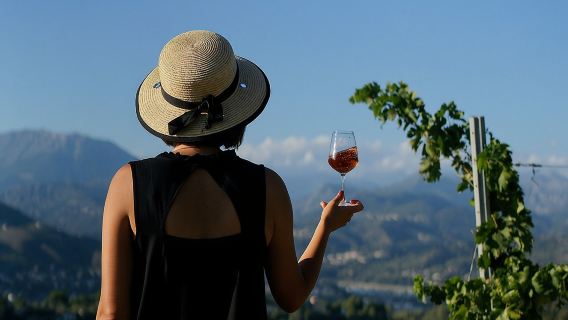 Vineyard Tour with Wine Tasting within Nice city borders
