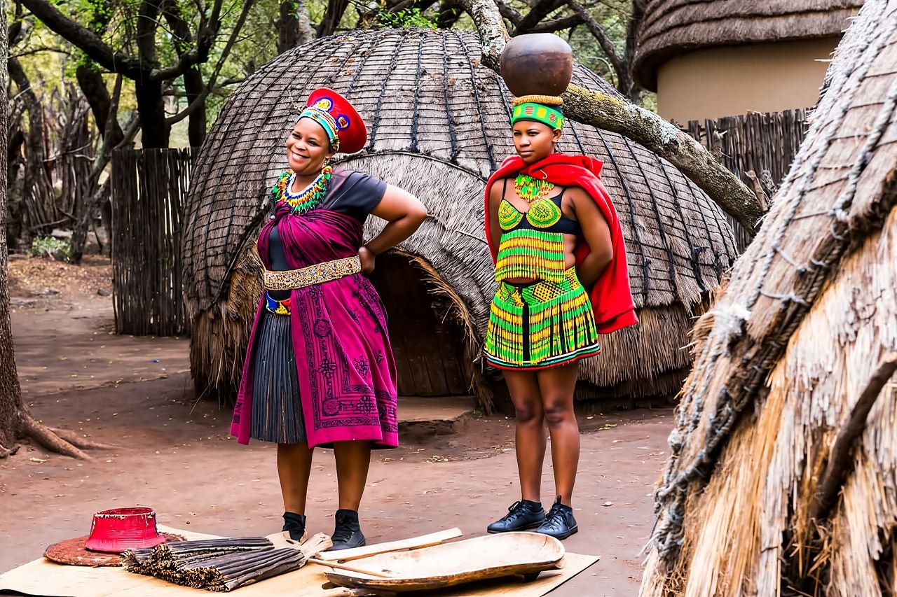Explore the Lesedi Cultural Village in Johannesburg: A half-day tour to experience the charm of South Africa's diverse cultures