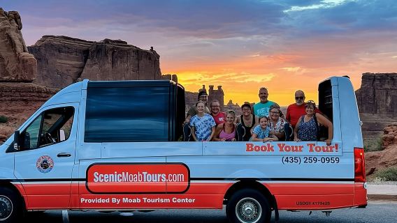 Tour panoramico del Parco Nazionale degli Arches da Moab, Utah, con valutazione molto alta