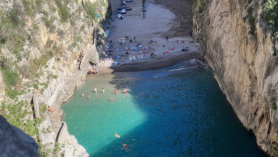 From Amalfi: Vintage Fiat 500 Amalfi Coast Tour to Positano