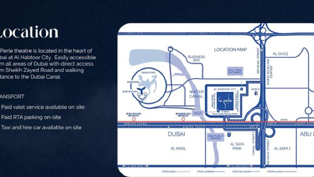 Dubai: La Perle by Dragone Show Tickets