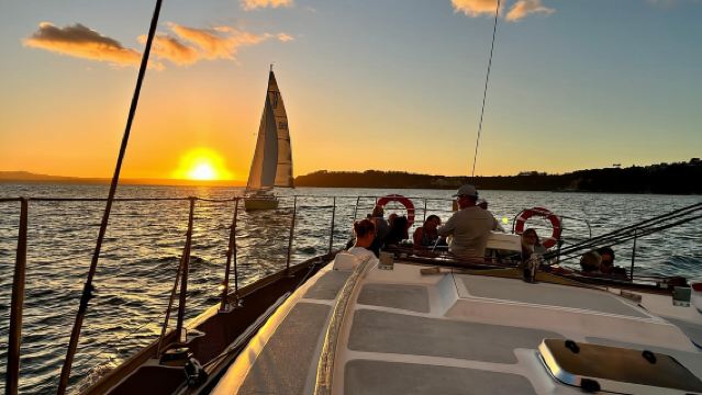 Auckland: Harbour Sailing Cruise with 3-Course Dinner
