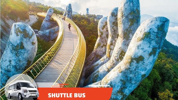 Da Nang – Golden Bridge (Ba Na Hills) Shuttle Bus Round Trip