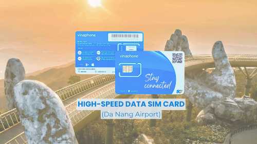 베트남 비나폰 4G/5G SIM 카드 (다낭 국제공항 픽업 또는 호텔 배송)