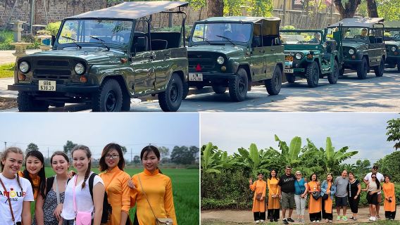 Hanoi Jeep-Touren unter weiblicher Führung: Hanoi-Landschaftsfahrt mit Legend Jeep